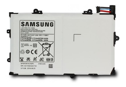 Bateria Original Samsung Tab 7.7 Sp397281a P6800 P6810 I815