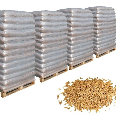 Pellet Madera Premium 10 Sacos De 18kg Envio Gratis Santiago