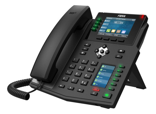 Fanvil Telefone X5u Ip 16 Linhas Empresarial (poe)2p Gigabit