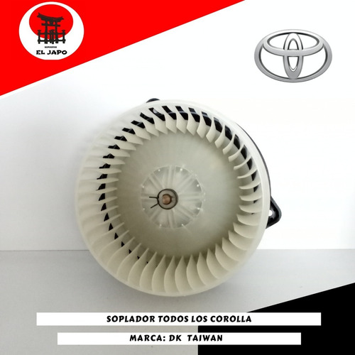 Imagen 1 de 6 de Soplador De Aire Acondicionado Toyota Corolla 