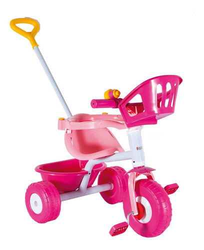 Triciclo Pink Metal Girly Art.3500 Edad +3 Años  Rondi