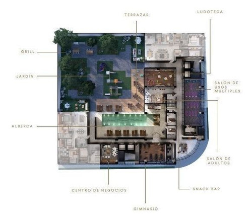 Imagen 9 de 9 de Departamento En Venta En Sierra Vista Con Elevadores
