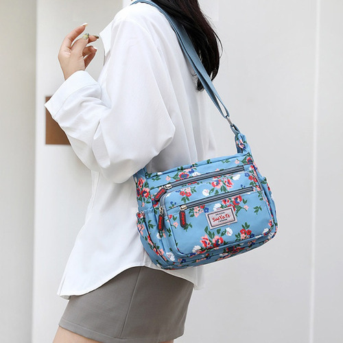 Bolso Antirrobo Impermeable Dama Bolsa Cruzada Mujer Casual