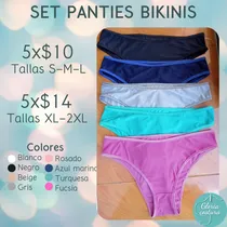 Comprar Set De 5 Panties Bikini Dama