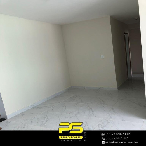 Apartamento Com 3 Dormitórios À Venda, 84 M² Por R$ 159.000 - Jardim Cidade Universitária - João Pessoa/pb - Ap3657
