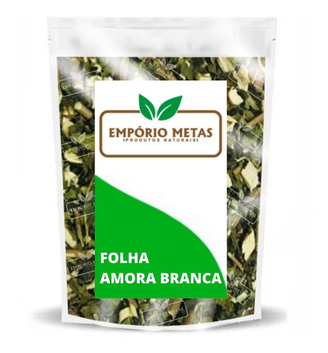 Folha De Amora Branca Pra Chá 1 Kg - Empório Metas