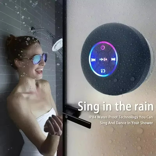 . Altavoz Inalámbrico Bluetooth A Prueba De Agua, Con