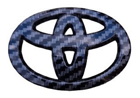 #t Emblema Volante Corolla Yaris 4runner Fortuner Carbono