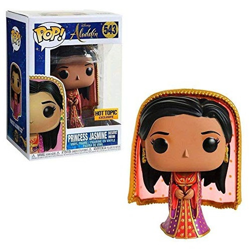 Funko Pop Aladdin Princess Jasmine Desert Moon, Exclusivo