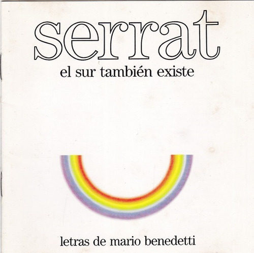 Serrat El Sur Tambien Existe Cd Nuevo 