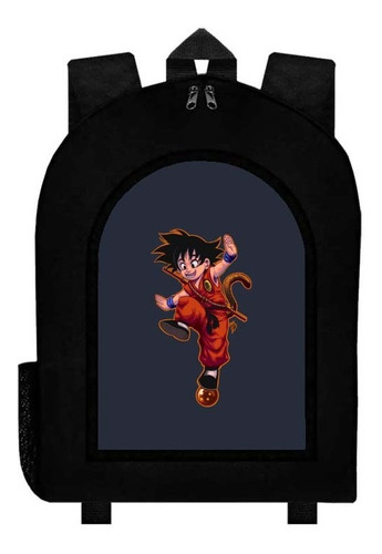 Mochila Negra Dragon Ball A191