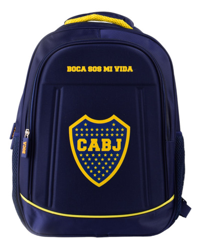 Mochila Boca Juniors Lic Oficial Orig 27 X 33 X 18 Notebook