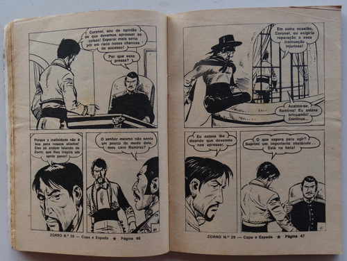 Zorro De Capa E Espada Nº 29 Ebal Mar 1978 (Usado)