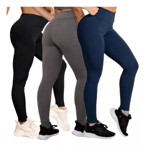 Calça Legging 3d Tecido Grosso Não Fica Transparente