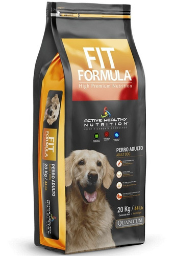 Alimento Fit Formula Premium Adult Dog para perro adulto de raza mini, pequeña, mediana y grande sabor mix en bolsa de 20kg