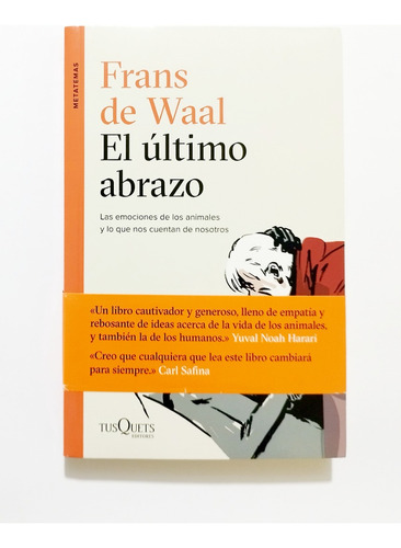 El Último Abrazo -  Frans De Waal / Original Nuevo 