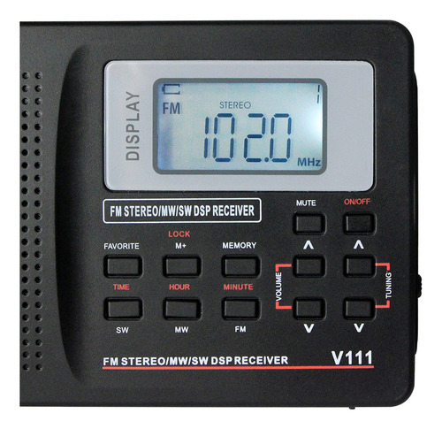 Conjunto De Rádio Mini Dsp Stereo 9khz Com Sintonização De R