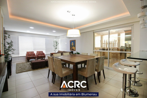 Imagem 3 de 14 de Acrc Imóveis - Apartamento À Venda No Bairro Jardim Blumenau Com Piscina Privativa - Ap04033 - 68896561
