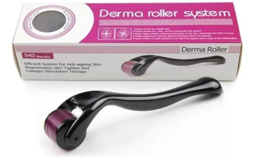 Dermaroller Micro Agulhas Derma Roler 1,0mm Pra Cicatrizes