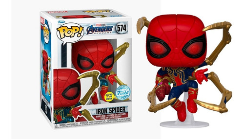 Iron Spider Glow In The Dark Avengers Endgame Funko Pop!