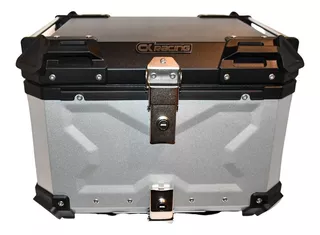 Caja Top Case Baúl Para Moto Cx 55 L + Respaldo Moteros