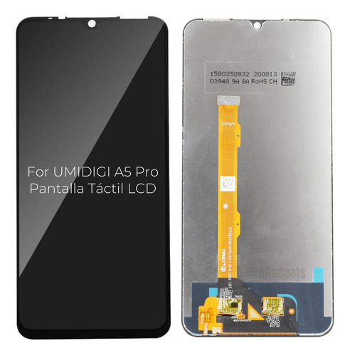 A Tela De Toque Lcd Para Umi Umidigi A5 Pro