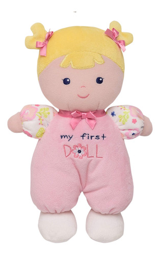 Baby Starters Peluche Snuggle Buddy My First Baby Doll, Blon