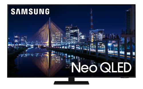 Imagem 1 de 10 de Smart Tv 75'' Neo Qled 4k Painel 120hz Ia 75qn85a Samsung