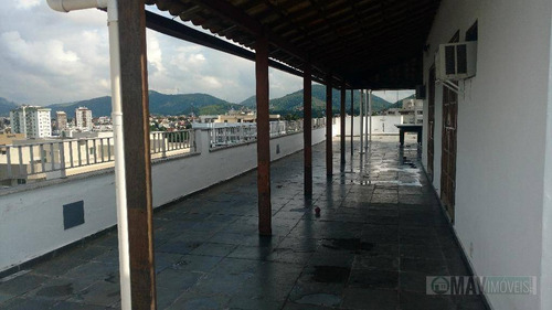Imagem 13 de 26 de Cobertura Com 3 Dormitórios À Venda, 250 M² Por R$ 900.000,00 - Pechincha - Rio De Janeiro/rj - Co0013