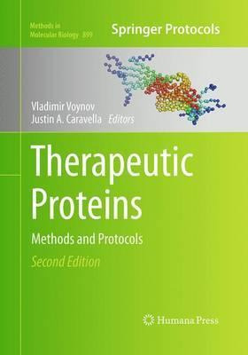 Libro Therapeutic Proteins : Methods And Protocols - Vlad...