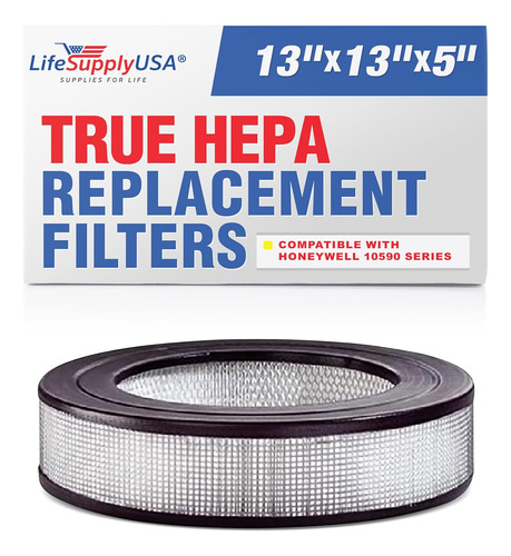 Filtro Hepa De Repuesto Limpiador De Aire Honeywell Sil...