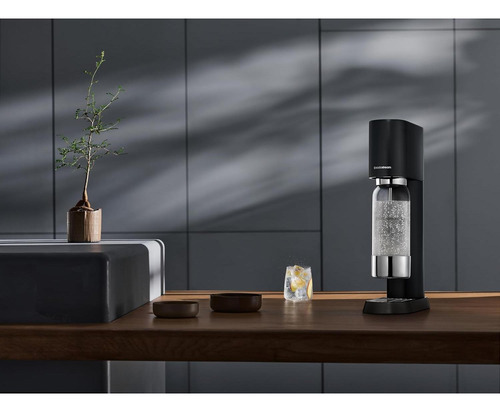 Sodastream Enso Fabricante De Agua Espumosa 60l Negro Mate