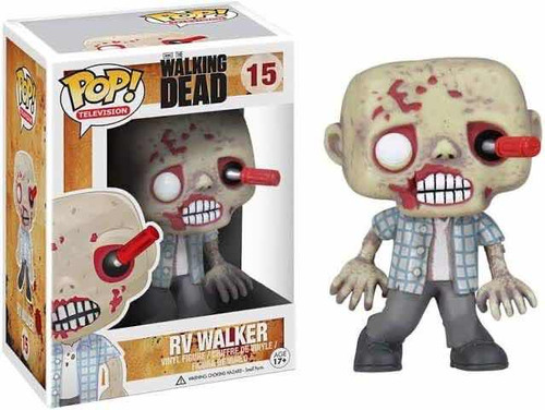 Funko Pop The Walking Dead Rv Walker # 15 Vaulted / Raro