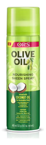 Aceite De Oliva Ors Spray De Brillo Nutritivo, 11.7 Onzas (.