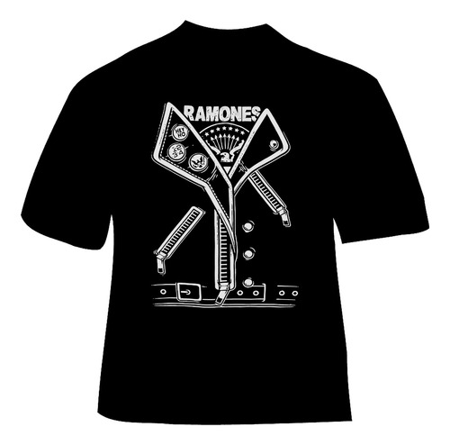 Polera Ramones - Ver 03 - Vale Gamess