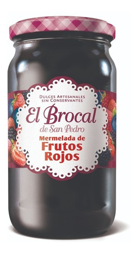 Mermelada Sin T.a.c.c. El Brocal Frutos Rojos 420g. - Envíos