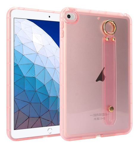 Funda Transparente For iPad, Antigolpes Con Soporte
