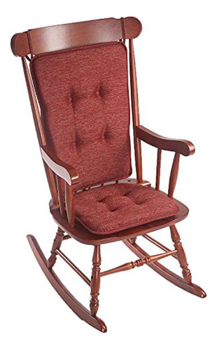 Juego De Cojines Para Mecedora Klear Vu Embrace Red, 2 Pieza