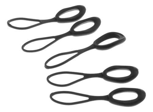 2x 5pcs / Set De Resistencia Sin Cremallera Tirador De