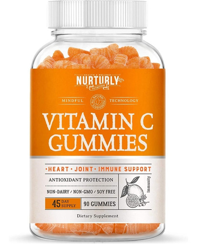 Vitamina C 90 Gomas Nurturly - Unidad a $2299