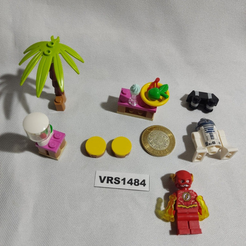 Lego Original Flash, Friends Y R2-d2 Con Mse-6 Vrs 1484 (Usado)
