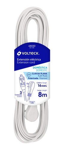 Extension Domestica Blanca 8 M 48030