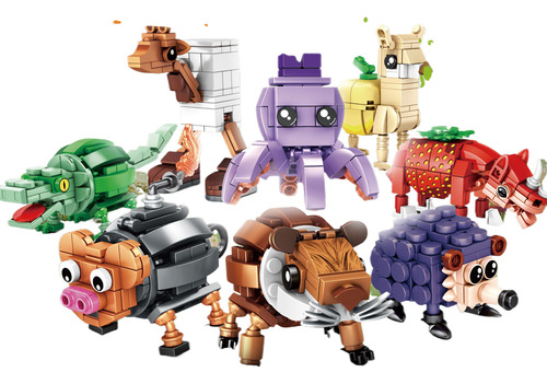 R 8 Pieces/shanhaijing Children's Building Blocks Toys