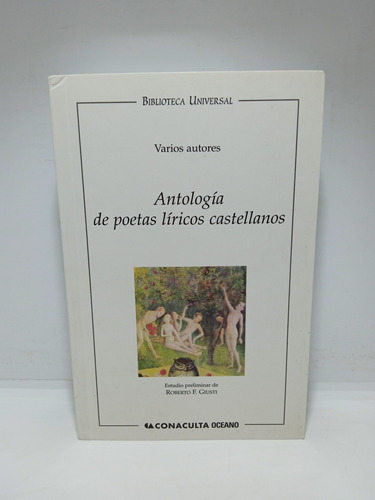 Imagen 1 de 7 de Antología De Poetas Líricos Castellanos - Varios Autores 