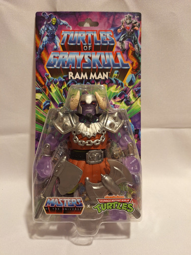 Ram Man - Turtles Of Grayskull - Tmnt X Motu Origins