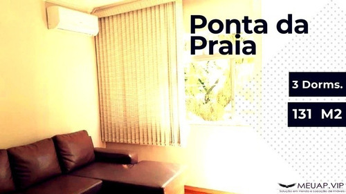 Imagem 1 de 30 de Apartamento Para Venda Na Ponta Da Praia - Pp1109 - 34739790