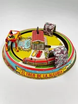 Comprar Tren De La Alegria Plastimarx Vintage Juguete De Cuerda