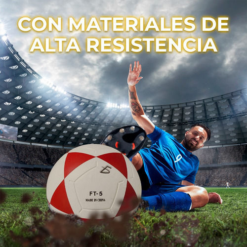 Balón Fútbol #5 Resistente Niños Adultos Deportivo Entreno