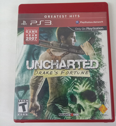 Uncharted Drake's Fortune Game Ps3 Original