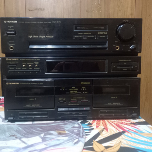 Amplificador Pioneer Dc-z95 No Funciona. Para Reparar O Repu Negro 40 W